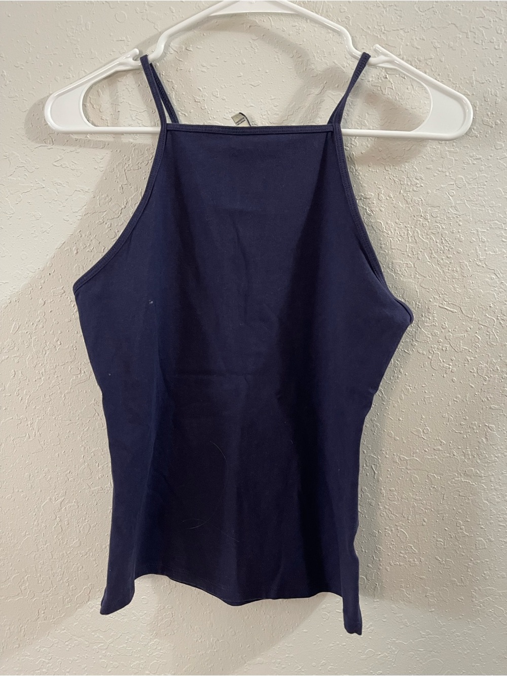 Express Navy High-Neck Tank Cami